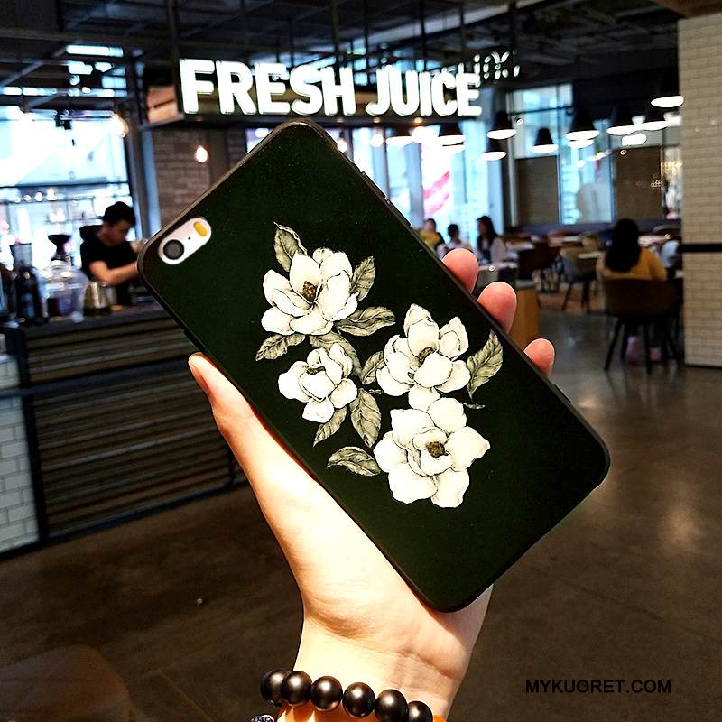 Kuori iPhone 5/5s Pehmeä Neste Pieni Kustannukset, Kotelo iPhone 5/5s Luova Persoonallisuus Ripustettavat Koristeet