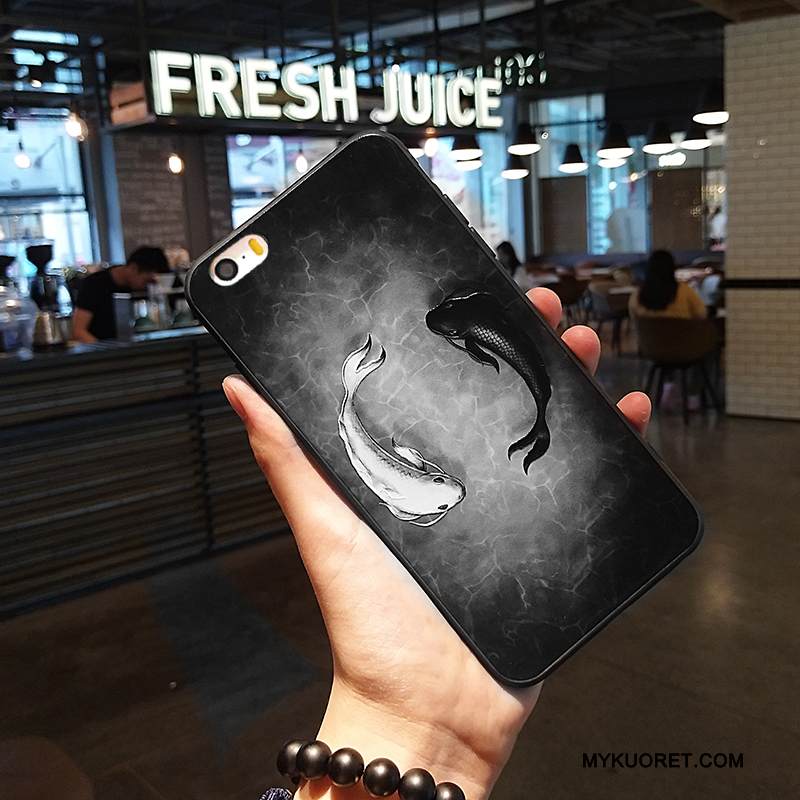 Kuori iPhone 5/5s Pehmeä Neste Pieni Kustannukset, Kotelo iPhone 5/5s Luova Persoonallisuus Ripustettavat Koristeet