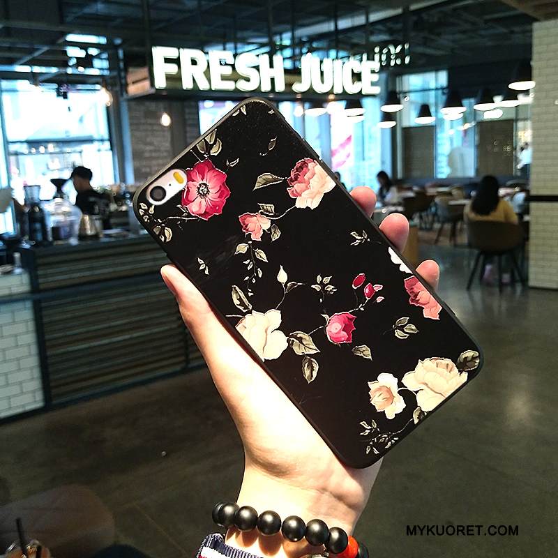 Kuori iPhone 5/5s Pehmeä Neste Pieni Kustannukset, Kotelo iPhone 5/5s Luova Persoonallisuus Ripustettavat Koristeet