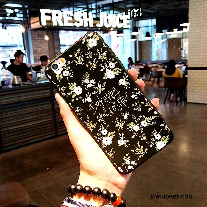 Kuori iPhone 5/5s Pehmeä Neste Pieni Kustannukset, Kotelo iPhone 5/5s Luova Persoonallisuus Ripustettavat Koristeet