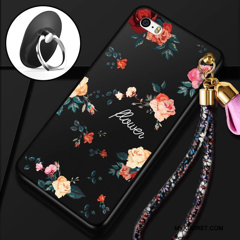 Kuori iPhone 5/5s Pehmeä Neste Ripustettavat Koristeet Ihana, Kotelo iPhone 5/5s Silikoni Punainen Puhelimen Kuoret