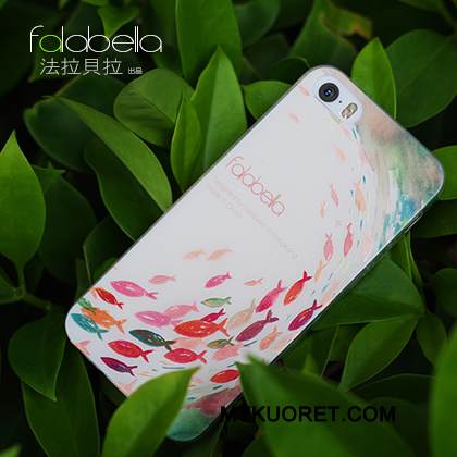 Kuori iPhone 5/5s Pehmeä Neste Trendi Murtumaton, Kotelo iPhone 5/5s Silikoni Puhelimen Kuoret