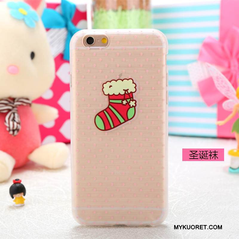 Kuori iPhone 5/5s Sarjakuva Ihana Läpinäkyvä, Kotelo iPhone 5/5s Monivärinen Puhelimen Kuoret