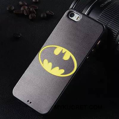 Kuori iPhone 5/5s Silikoni Murtumaton Läpinäkyvä, Kotelo iPhone 5/5s Suojaus Puhelimen Kuoret