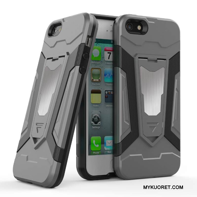 Kuori iPhone 5/5s Silikoni Murtumaton Puhelimen Kuoret, Kotelo iPhone 5/5s Laukut Kulta Trendi