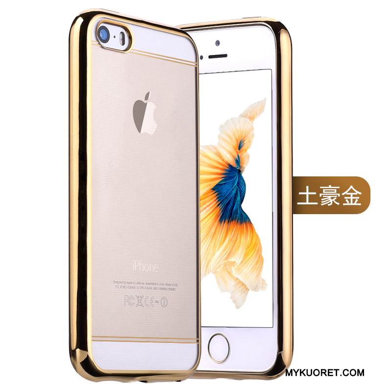 Kuori iPhone 5/5s Silikoni Puhelimen Kuoret Jauhe, Kotelo iPhone 5/5s Suojaus Pinnoitus