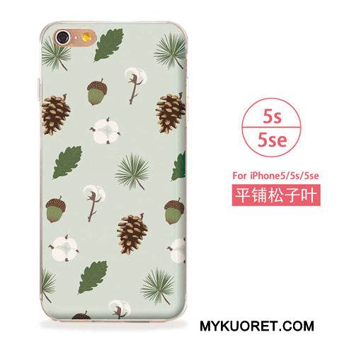 Kuori iPhone 5/5s Silikoni Ripustettavat Koristeet Sininen, Kotelo iPhone 5/5s Laukut Puhelimen Kuoret Valkoinen