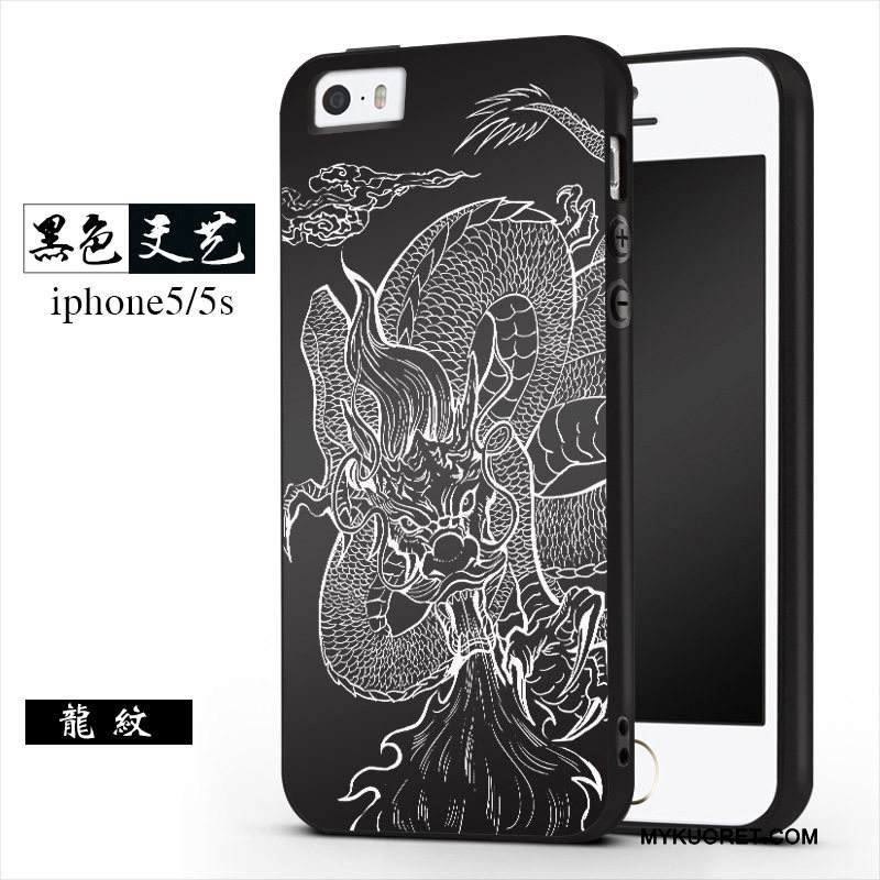 Kuori iPhone 5/5s Silikoni Trendi Persoonallisuus, Kotelo iPhone 5/5s Pehmeä Neste Harmaa Pesty Suede