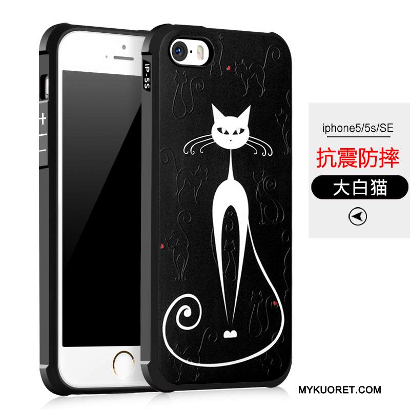 Kuori iPhone 5/5s Silikoni Vaalean Pesty Suede, Kotelo iPhone 5/5s Suojaus Harmaa Murtumaton
