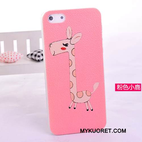 Kuori iPhone 5/5s Suojaus Kukkakuvio Puhelimen Kuoret, Kotelo iPhone 5/5s Monivärinen