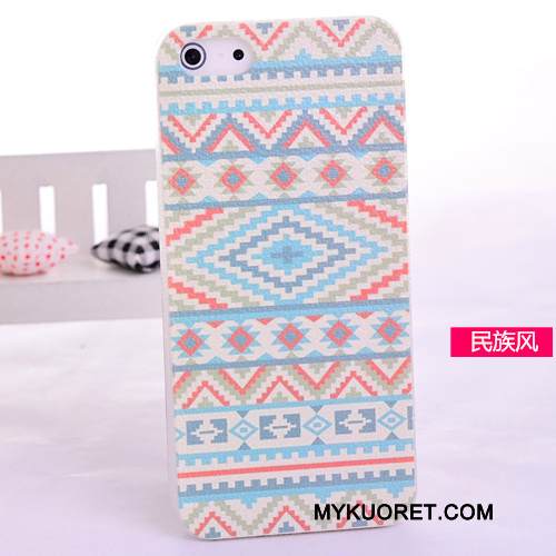 Kuori iPhone 5/5s Suojaus Kukkakuvio Puhelimen Kuoret, Kotelo iPhone 5/5s Monivärinen