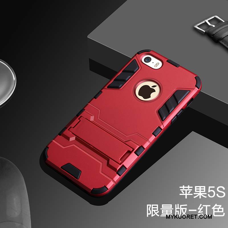 Kuori iPhone 5/5s Suojaus Murtumaton Puhelimen Kuoret, Kotelo iPhone 5/5s Laukut Pesty Suede Kova