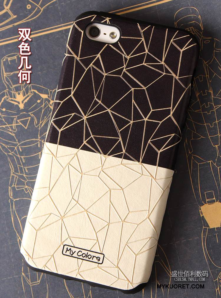 Kuori iPhone 5/5s Suojaus Puhelimen Kuoret Murtumaton, Kotelo iPhone 5/5s Pehmeä Neste Trendi