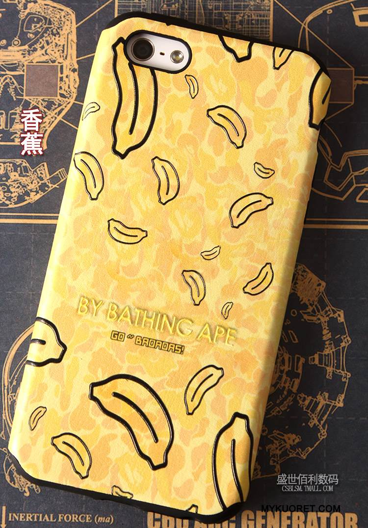 Kuori iPhone 5/5s Suojaus Puhelimen Kuoret Murtumaton, Kotelo iPhone 5/5s Pehmeä Neste Trendi