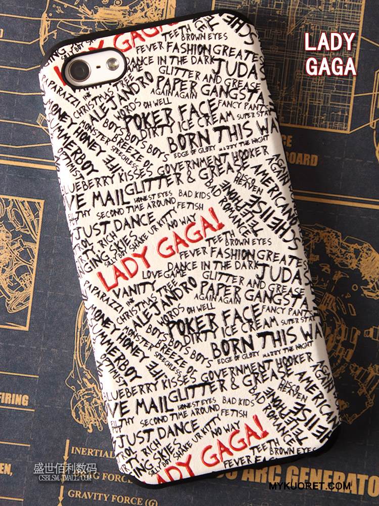 Kuori iPhone 5/5s Suojaus Puhelimen Kuoret Murtumaton, Kotelo iPhone 5/5s Pehmeä Neste Trendi