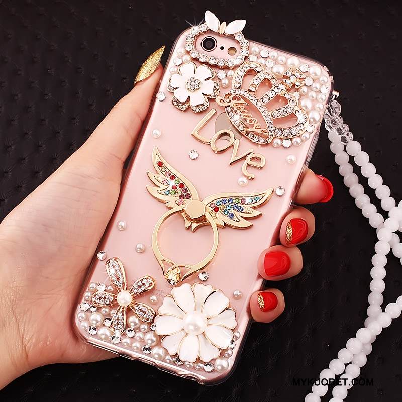 Kuori iPhone 5c Luova Puhelimen Kuoret Jauhe, Kotelo iPhone 5c Silikoni Rengas Ripustettavat Koristeet