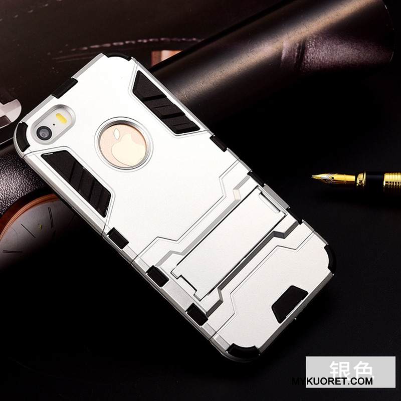 Kuori iPhone 5c Metalli Kehys Kevyt, Kotelo iPhone 5c Suojaus Punainen Peili