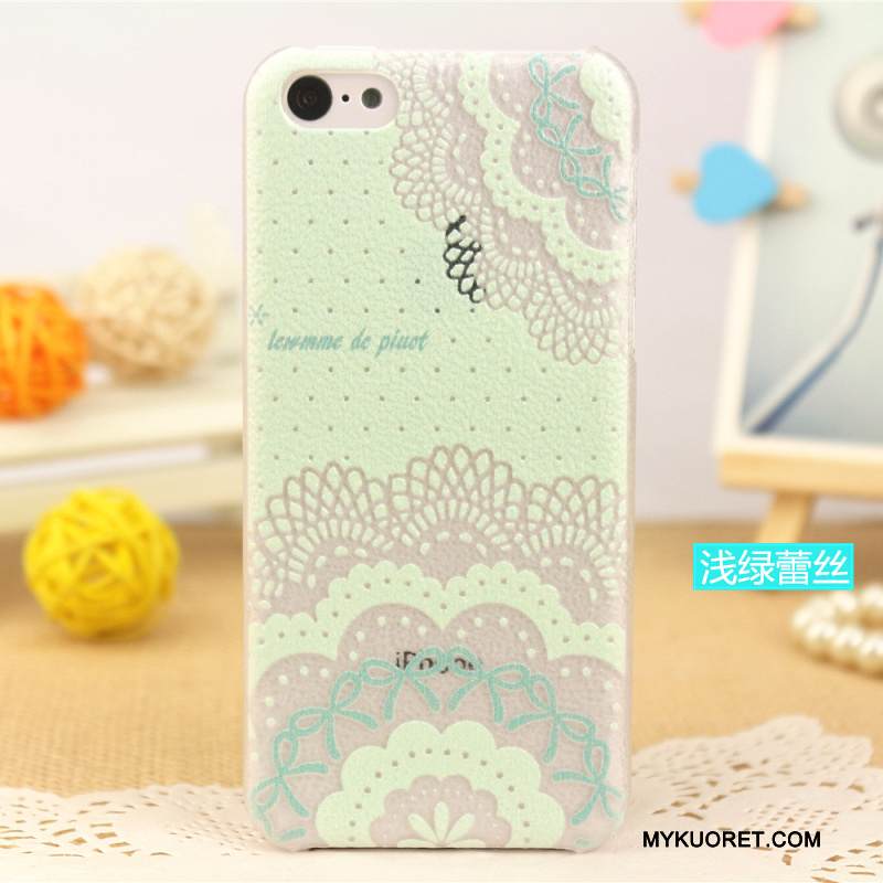 Kuori iPhone 5c Nahka Ultra Muokata, Kotelo iPhone 5c Suojaus Puhelimen Kuoret Sininen