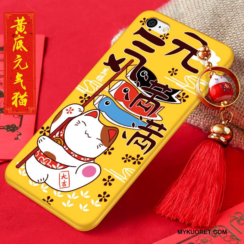 Kuori iPhone 5c Pehmeä Neste Puhelimen Kuoret Punainen, Kotelo iPhone 5c Suojaus Murtumaton