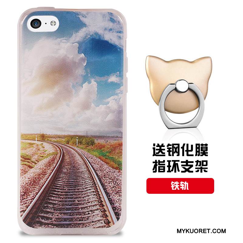 Kuori iPhone 5c Silikoni Puhelimen Kuoret Valkoinen, Kotelo iPhone 5c Pehmeä Neste Murtumaton Malli