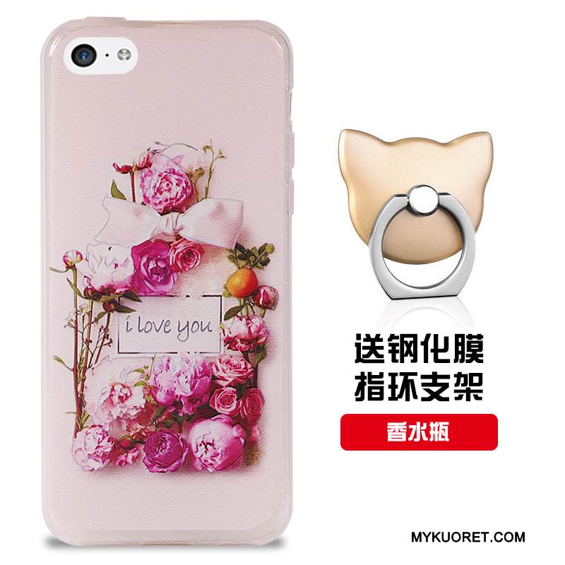 Kuori iPhone 5c Silikoni Puhelimen Kuoret Valkoinen, Kotelo iPhone 5c Pehmeä Neste Murtumaton Malli