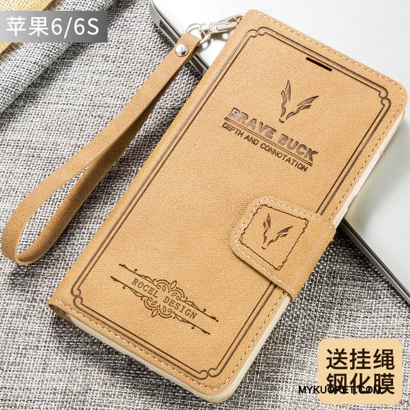 Kuori iPhone 6/6s Kuoret Musta Murtumaton, Kotelo iPhone 6/6s Laukut Puhelimen Kuoret