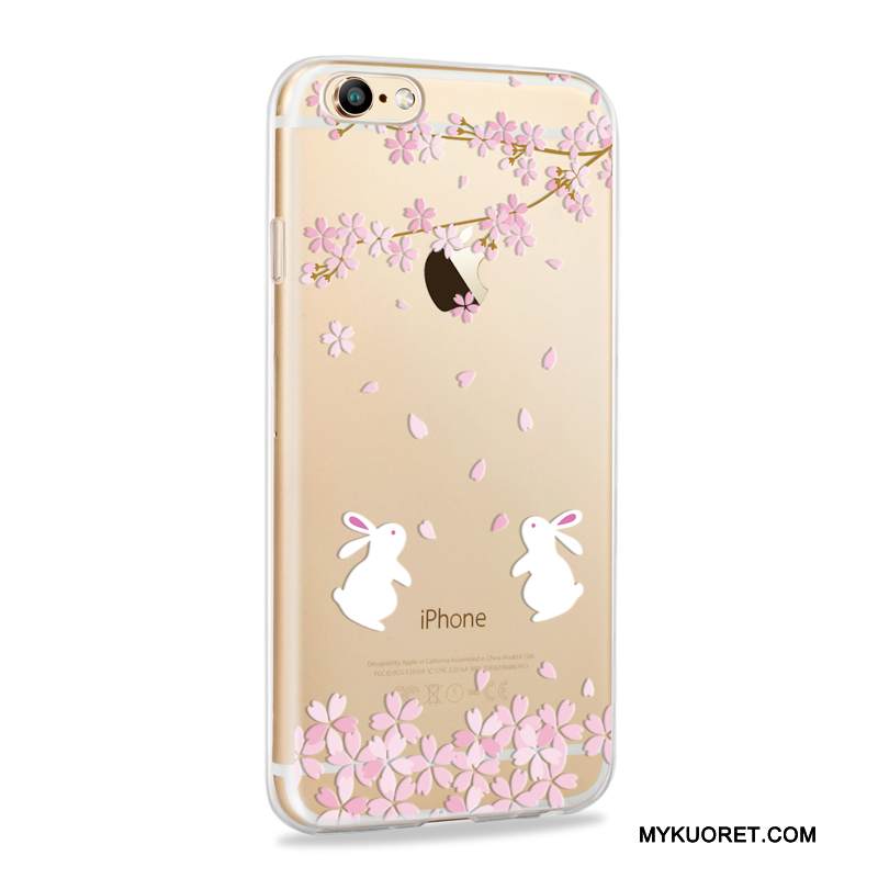 Kuori iPhone 6/6s Laukut Murtumaton Puhelimen Kuoret, Kotelo iPhone 6/6s Pehmeä Neste Ohut Violetti