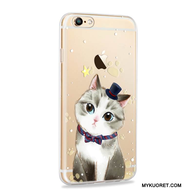 Kuori iPhone 6/6s Laukut Murtumaton Puhelimen Kuoret, Kotelo iPhone 6/6s Pehmeä Neste Ohut Violetti