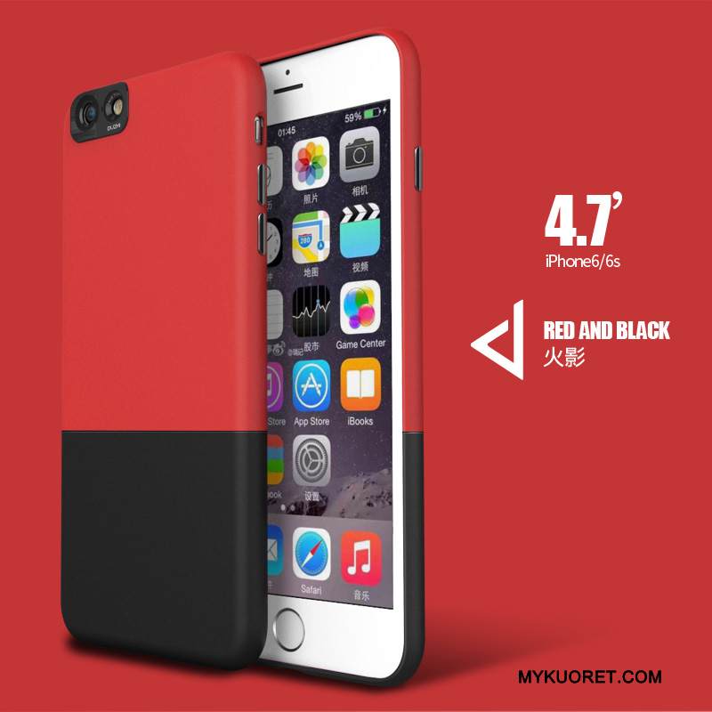 Kuori iPhone 6/6s Laukut Murtumaton Punainen, Kotelo iPhone 6/6s Ultra Kova