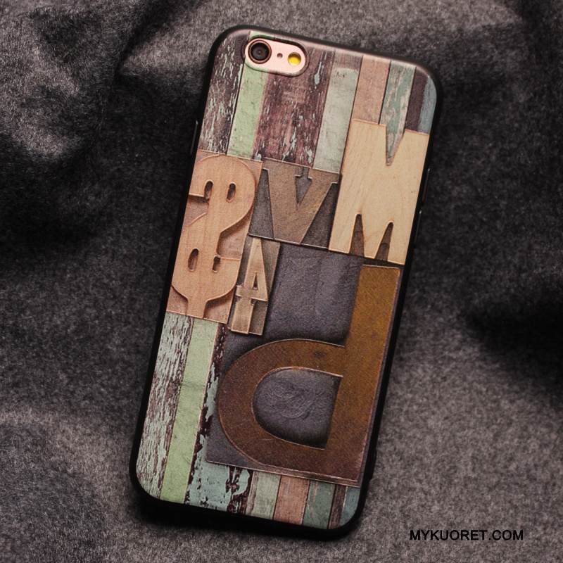 Kuori iPhone 6/6s Laukut Pesty Suede Persoonallisuus, Kotelo iPhone 6/6s Suojaus Puhelimen Kuoret Tide-brändi