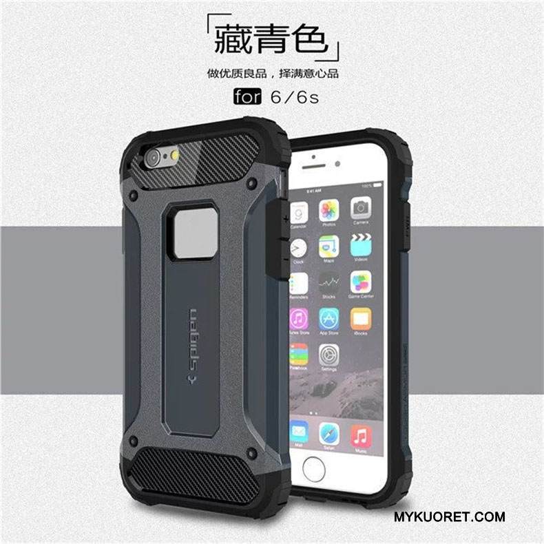 Kuori iPhone 6/6s Laukut Suupaltti Puhelimen Kuoret, Kotelo iPhone 6/6s Suojaus Jauhe Murtumaton