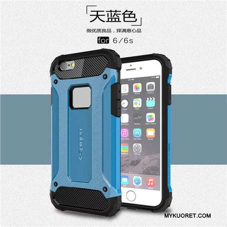 Kuori iPhone 6/6s Laukut Suupaltti Puhelimen Kuoret, Kotelo iPhone 6/6s Suojaus Jauhe Murtumaton