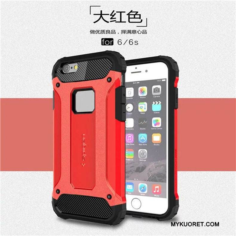Kuori iPhone 6/6s Laukut Suupaltti Puhelimen Kuoret, Kotelo iPhone 6/6s Suojaus Jauhe Murtumaton
