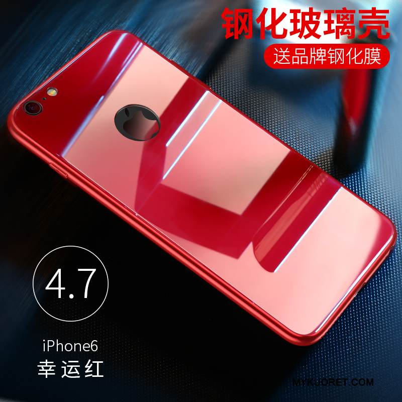 Kuori iPhone 6/6s Laukut Trendi Uusi, Kotelo iPhone 6/6s Silikoni Valkoinen Lasi