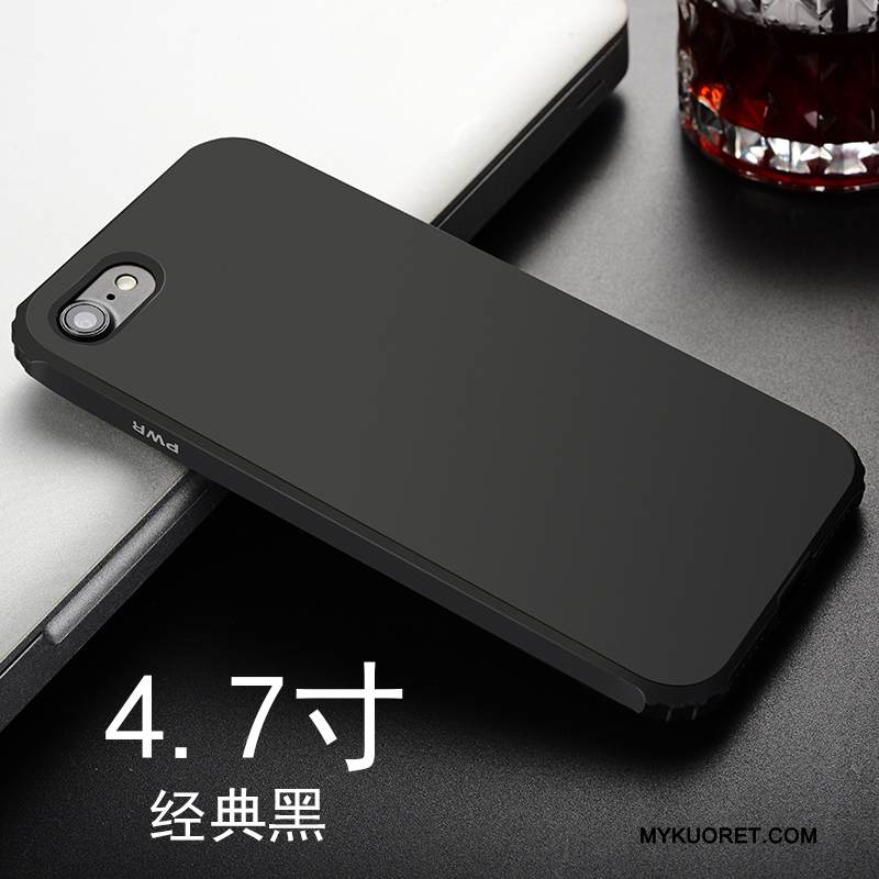 Kuori iPhone 6/6s Laukut Vaalean Musta, Kotelo iPhone 6/6s Pehmeä Neste Puhelimen Kuoret Pesty Suede