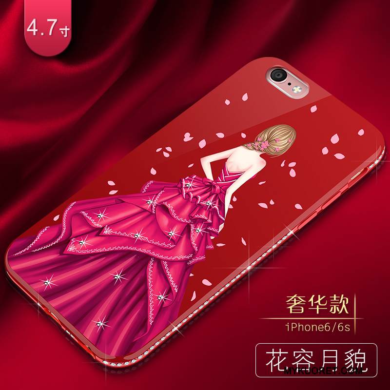 Kuori iPhone 6/6s Luova Murtumaton Vihreä, Kotelo iPhone 6/6s Suojaus Puhelimen Kuoret