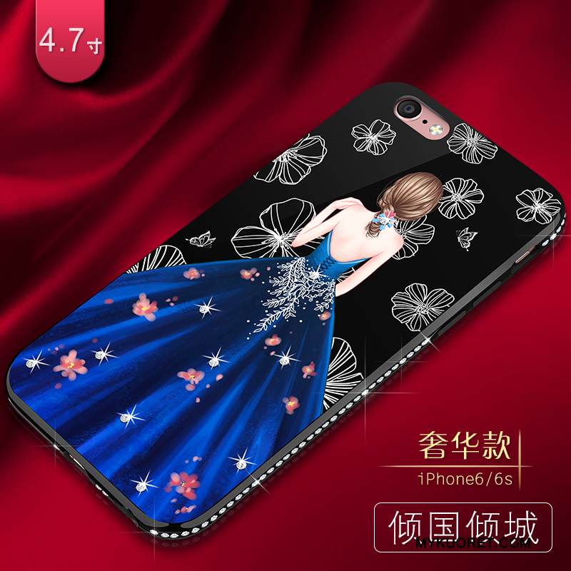 Kuori iPhone 6/6s Luova Murtumaton Vihreä, Kotelo iPhone 6/6s Suojaus Puhelimen Kuoret