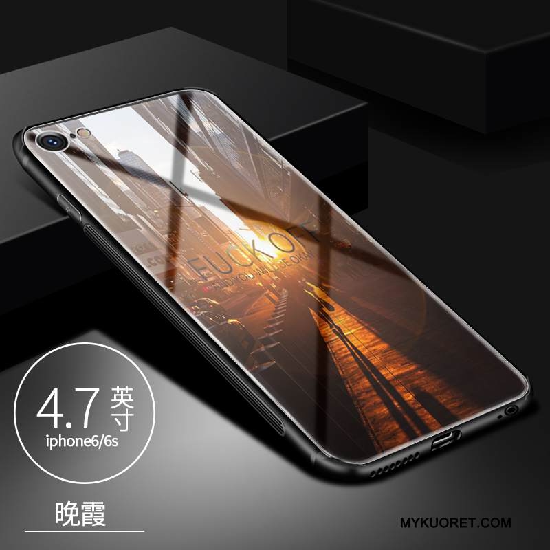 Kuori iPhone 6/6s Luova Persoonallisuus Trendi, Kotelo iPhone 6/6s Suojaus Murtumaton Violetti