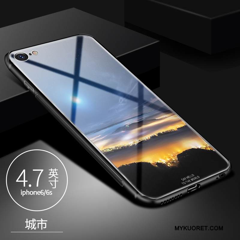 Kuori iPhone 6/6s Luova Persoonallisuus Trendi, Kotelo iPhone 6/6s Suojaus Murtumaton Violetti