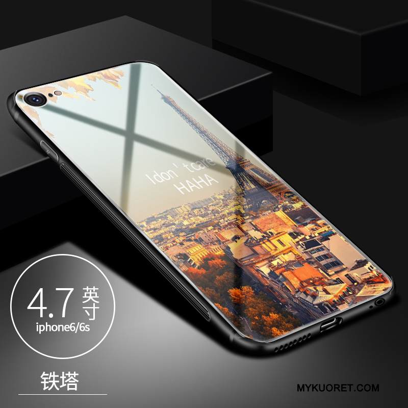 Kuori iPhone 6/6s Luova Persoonallisuus Trendi, Kotelo iPhone 6/6s Suojaus Murtumaton Violetti