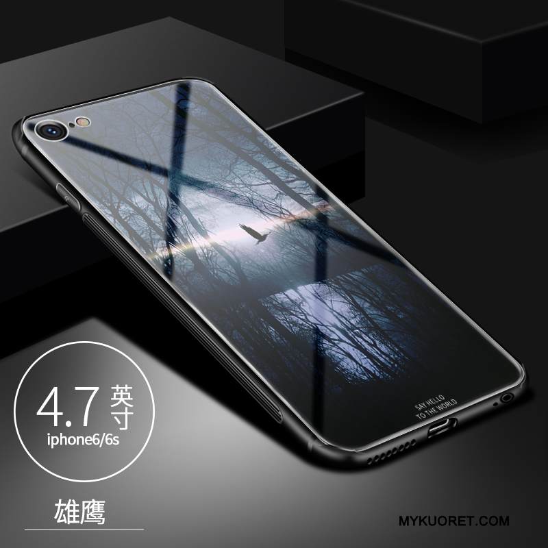 Kuori iPhone 6/6s Luova Persoonallisuus Trendi, Kotelo iPhone 6/6s Suojaus Murtumaton Violetti