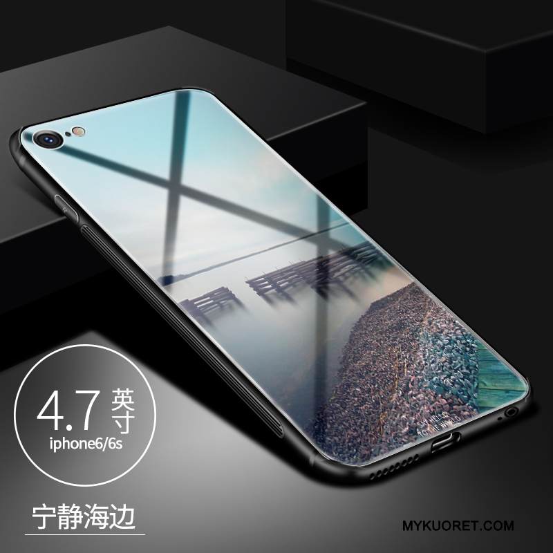 Kuori iPhone 6/6s Luova Persoonallisuus Trendi, Kotelo iPhone 6/6s Suojaus Murtumaton Violetti