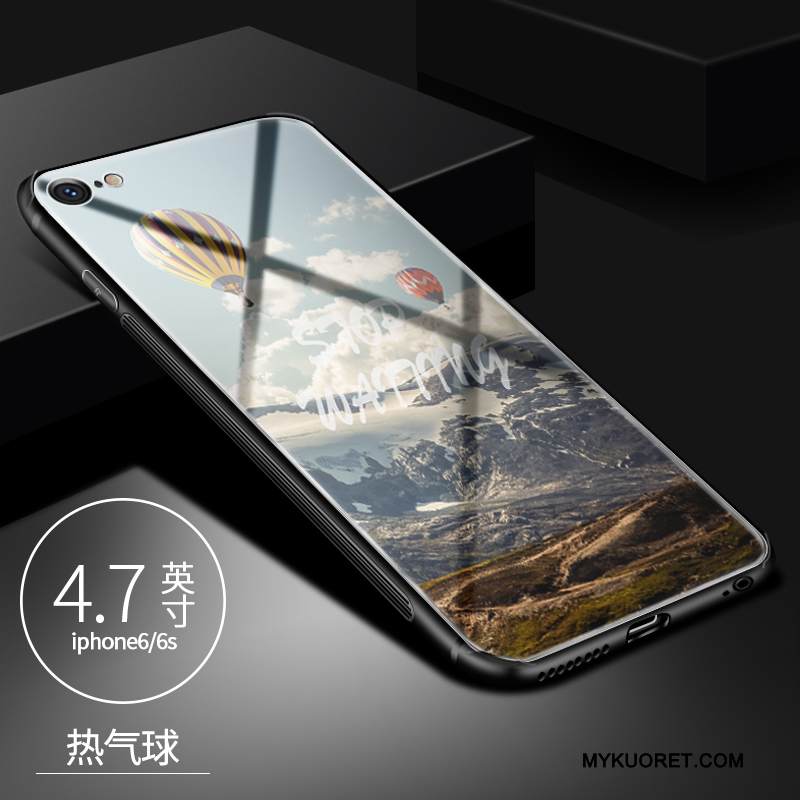 Kuori iPhone 6/6s Luova Persoonallisuus Trendi, Kotelo iPhone 6/6s Suojaus Murtumaton Violetti