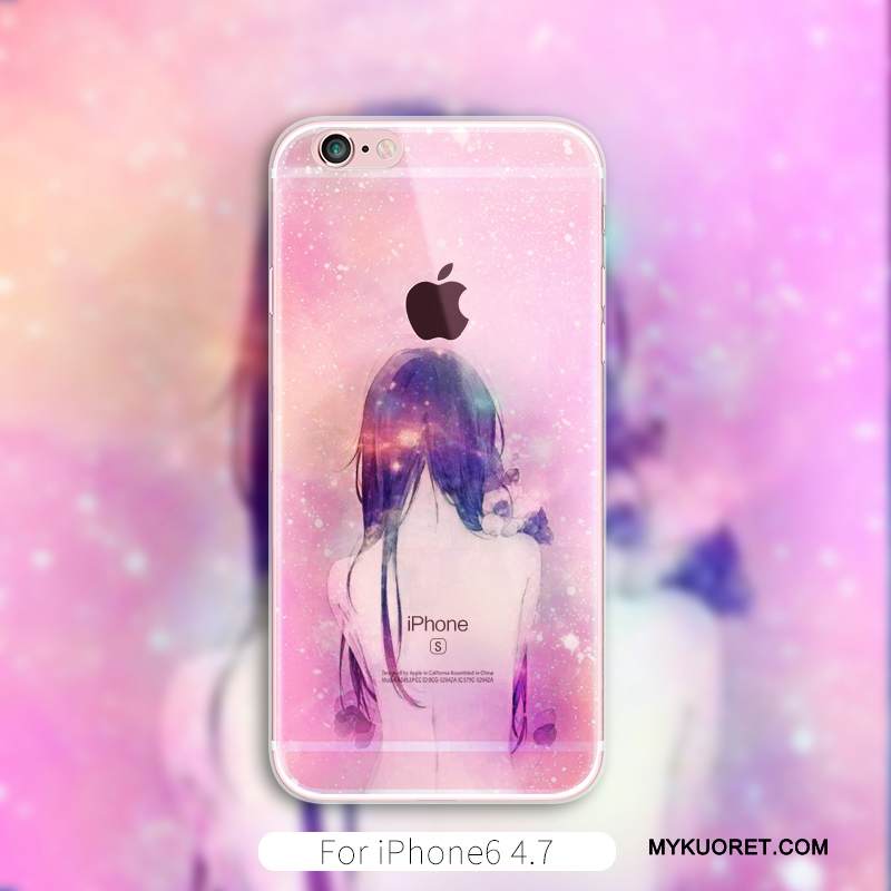 Kuori iPhone 6/6s Luova Taide Trendi, Kotelo iPhone 6/6s Puhelimen Kuoret Vihreä