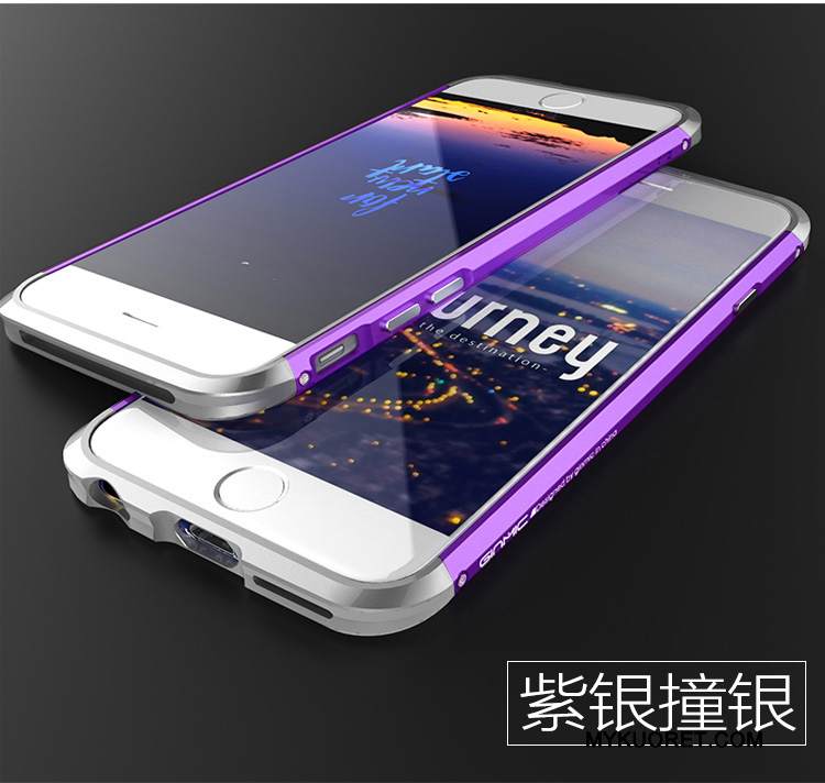 Kuori iPhone 6/6s Metalli Puhelimen Kuoret Trendi, Kotelo iPhone 6/6s Suojaus Ultra Murtumaton