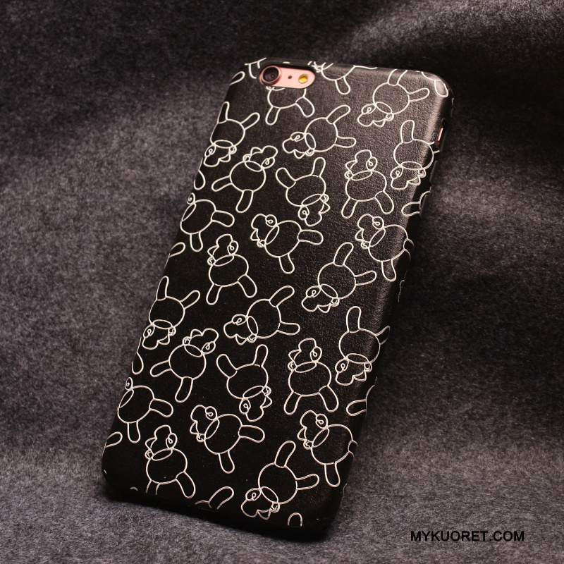 Kuori iPhone 6/6s Monivärinen Persoonallisuus Pesty Suede, Kotelo iPhone 6/6s Kohokuviointi Puhelimen Kuoret Murtumaton