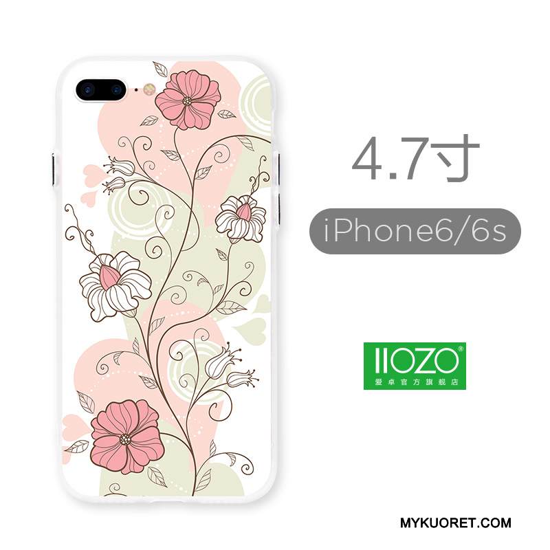 Kuori iPhone 6/6s Monivärinen Trendi Puhelimen Kuoret, Kotelo iPhone 6/6s Silikoni