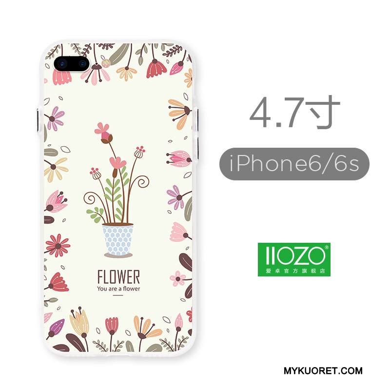 Kuori iPhone 6/6s Monivärinen Trendi Puhelimen Kuoret, Kotelo iPhone 6/6s Silikoni