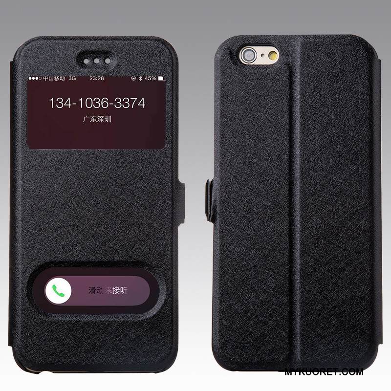 Kuori iPhone 6/6s Nahka Punainen Puhelimen Kuoret, Kotelo iPhone 6/6s Kuoret