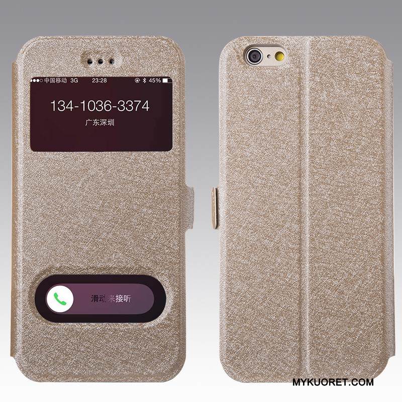 Kuori iPhone 6/6s Nahka Punainen Puhelimen Kuoret, Kotelo iPhone 6/6s Kuoret